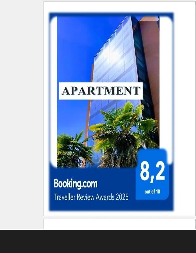 Apartment Kitchen+2 Double Beds location